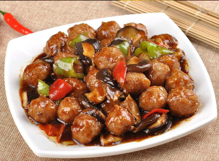 紅燒肉丸